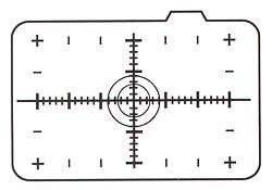 Actual product image Canon Ground glass EC-H with graduation