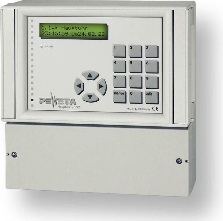 Produktbild Peweta PEWE 10.921.122 Signalhauptuhr 921 2 NU Linien 2 Schaltkontakte