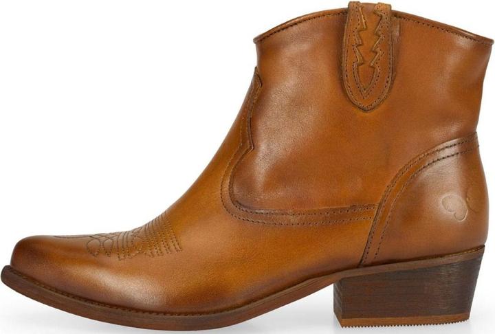 Felmini Die Wide Cowboy-Stiefelette aus Marvin-Leder ist eine trendige und bequeme Wahl. Diese weite (36)