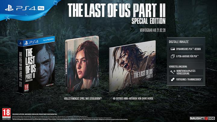 Actual product image Sony The Last of Us Part 2 - Special Edition (PS4, Multilingual)