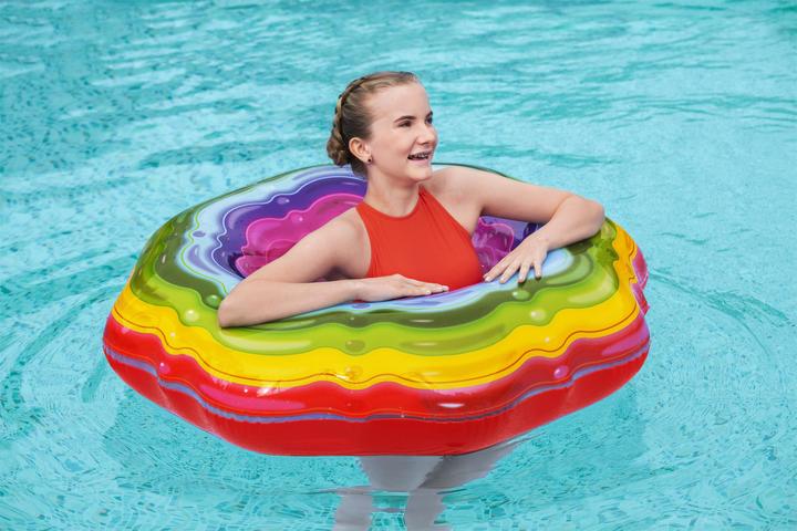 Produktbild Bestway Schwimmring Regenbogen