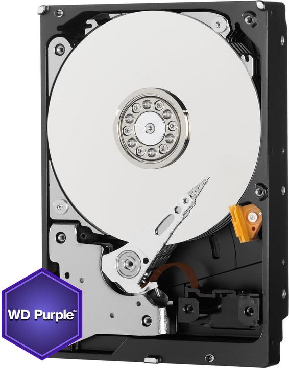 Actual product image WD Purple 4TB 3.5" SATA III (WD40PURX) (4 TB, 3.5")