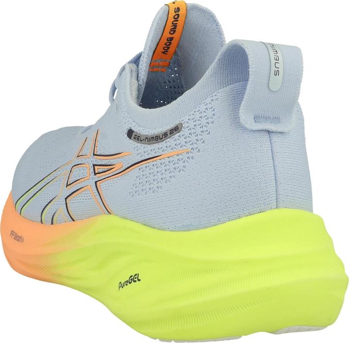 Produktbild ASICS Performance Asics GEL-Nimbus 26 Paris Laufschuhe Cool Grey / Safety Yellow Herren (44)