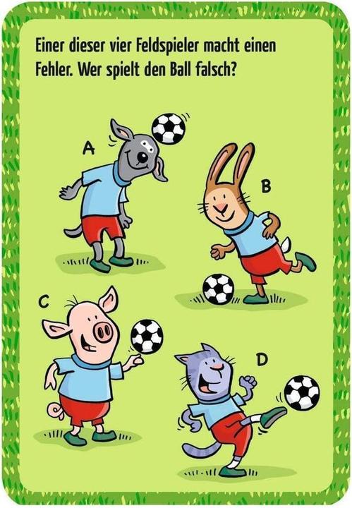 Actual product image Magni 9846 50 football-strong puzzles, funny puzzle game round, puzzle fun for little football friends (German)