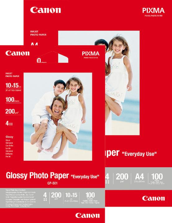 Produktbild Canon GP-501 Glossy Photo (200 g/m², A4, 100 x)