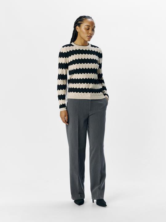 Actual product image Object Gestreifter Strickpullover (S)