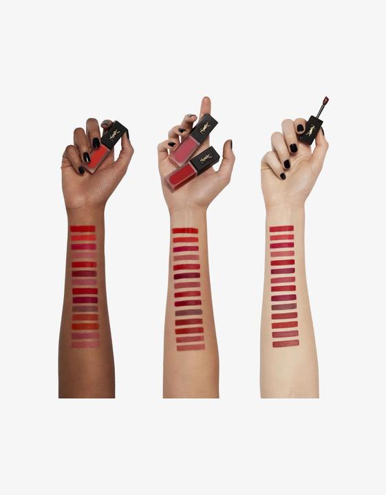 Actual product image Yves Saint Laurent Tatouage Couture Velvet Cream Rouge Tatouage 201 (No. 201 - Rouge Tatouage)