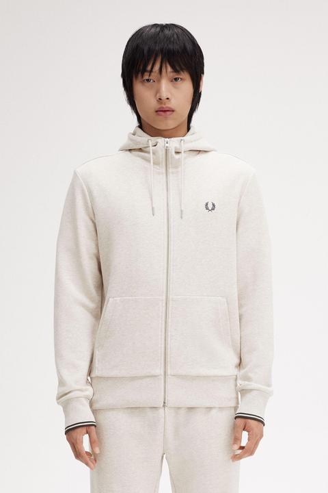 Immagine prodotto Fred Perry Felpa con cerniera a cappuccio (XXL)