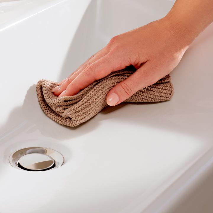 Produktbild hansgrohe Xanuia Q Handwaschbecken, mit Hahnloch, ohne Überlauf, 500x390mm, SmartClean, weiss