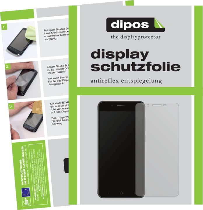 Produktbild Dipos Displayschutzfolie Antireflex (6 Stück, ZTE Blade A610 Plus)