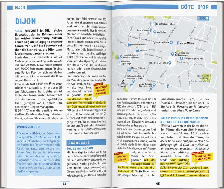 Produktbild Reiseführer Burgund (Deutsch, Felicitas Schwarz Grammon, Manfred Görgens, Klaus Simon, 2024)