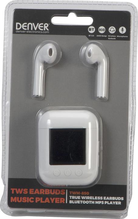 Produktbild Denver TWM-850 True Wireless-Kopfhörer mit Mikrofon (Kabellos)