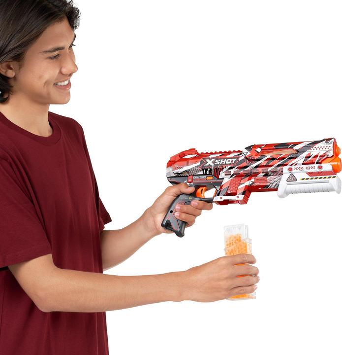 Produktbild Zuru X-SHOT Hyper Gel Clutch Blaster mit Gel-Kugeln - EN71