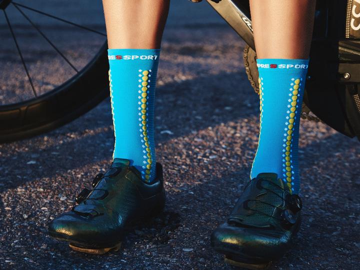 Actual product image Compressport Pro Racing Socks v4.0 Bike (39 - 41)