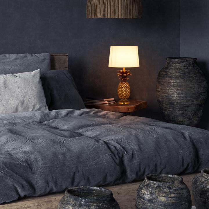 Immagine prodotto Relaxdays Lampada da Tavolo a Forma di Ananas, Decorativa (E27)