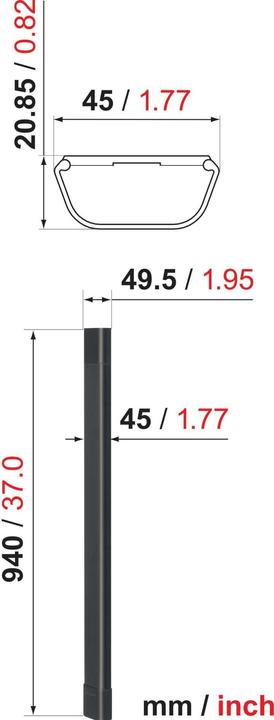 Image du produit Vogels Câble 4 (Canals et tubes pour câbles)