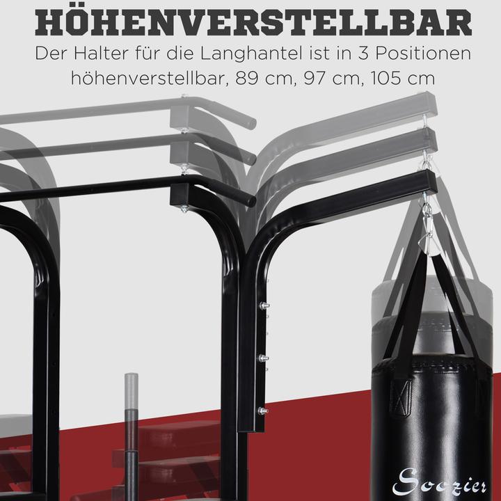 Actual product image Homcom Kraftstation mit Klimmzugstange