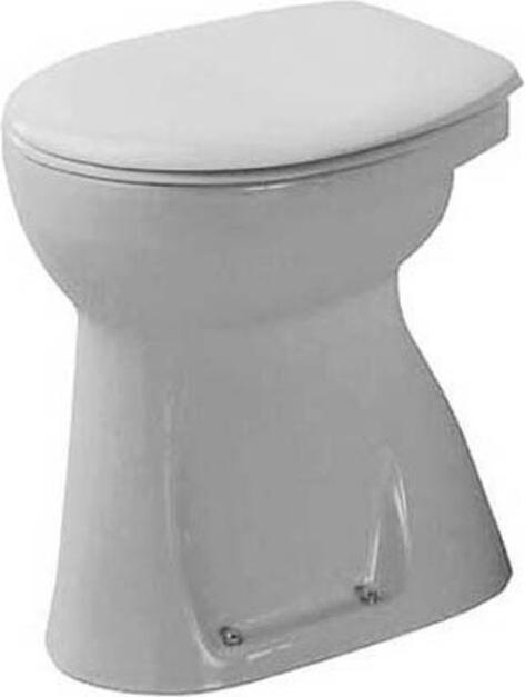 Duravit WC piatto Sudan H: 49 cm wei standing Uscita interna verticale 0212010000