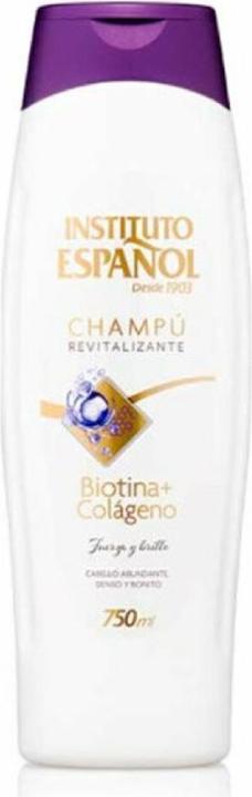 Instituto Español CHAMPÚ REVITALIZANTE biotina + colágeno 750 ml (750 ml, Flüssiges Shampoo)