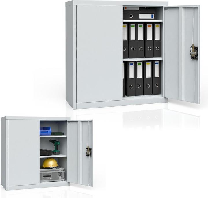 Produktbild Vicco Metallschrank (85 x 39 x 90 cm)