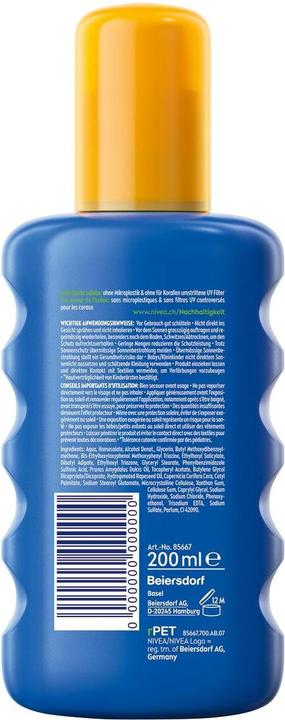 Immagine prodotto NIVEA Bambini del sole (Spray solare, SPF 50, 200 ml, 150 g)