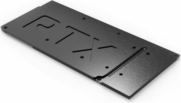 Actual product image Aqua Computer AQC Backplate f. cryogr. NEXT RTX 3080 P PASSIVE