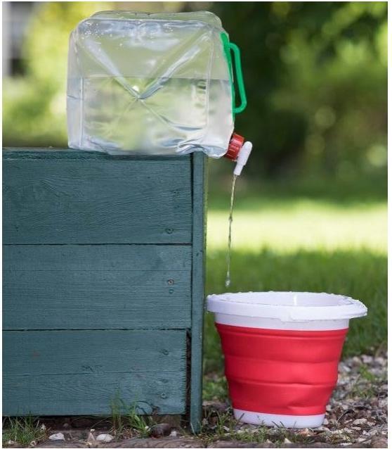 Actual product image Waldhausen Water canister foldable