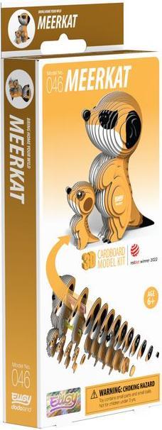 Produktbild Eugy Erdmännchen - 3D Karton Figuren Modellbausatz