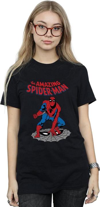 Immagine prodotto The Amazing Spider-Man Maglietta Ampia Donna (L)