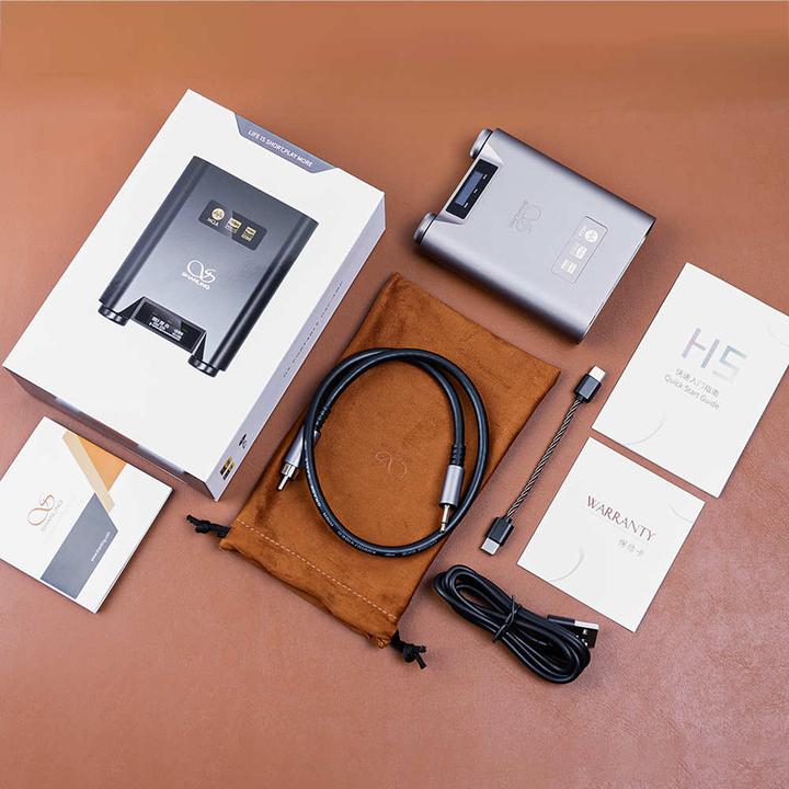 Immagine prodotto Shanling H5 (interruttore di guadagno, USB-DAC, Lettore audio, Bluetooth)