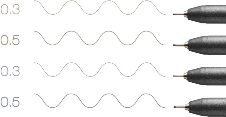 Image du produit Copic Multiliner (Gris chaud, Gris froid, 4 x)