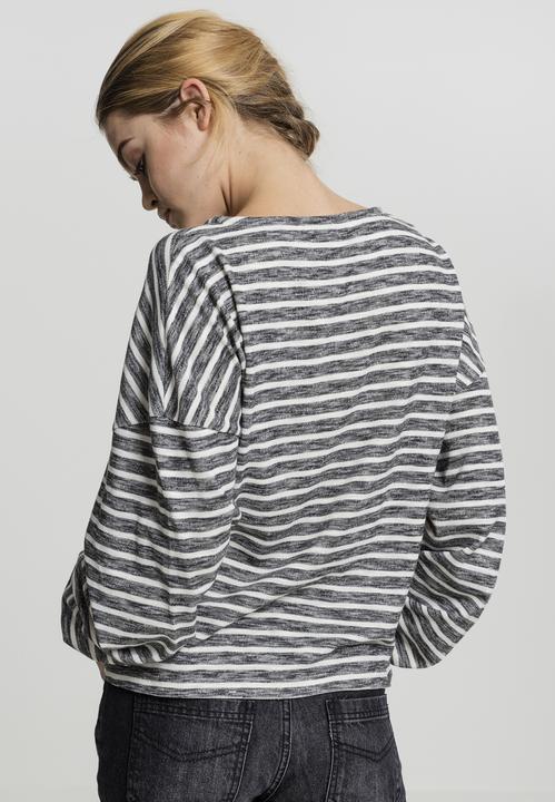 Actual product image Urban Classics Ladies Oversize Stripe Pullover (M)