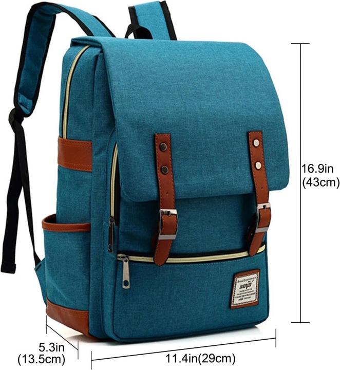 Image du produit Only-Bags.Store Sac à dos d'étudiant, sac à dos de voyage, sac d'extérieur décontracté pour hommes et femmes, sac