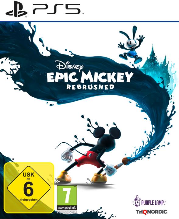 THQ Disney Epic Mickey: Rebrushed PS-5 (PS5, DE)