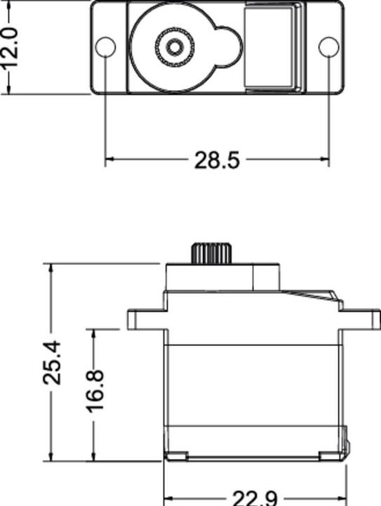 Produktbild Reely DSTG Mini DigitalServo