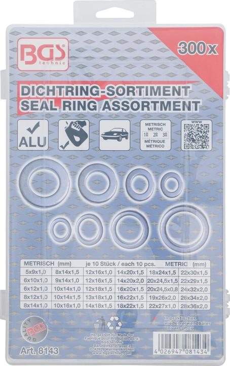 Produktbild BGS Dichtring-Sortiment