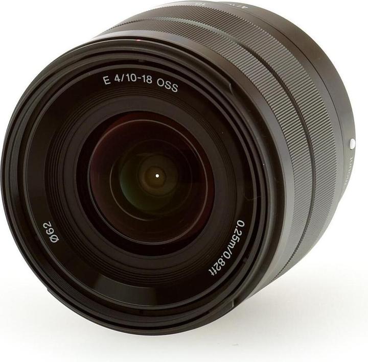 Actual product image Sony E 10-18mm f/4.0 OSS E-Mount (Sony E, APS-C / DX)