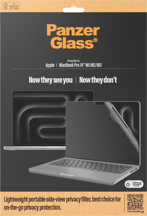Produktbild PanzerGlass Dual Privacy Screen Protector (2439.42")