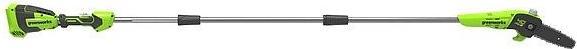 Actual product image Greenworks Cordless pole pruner G40PSF (without battery) (Battery chain saw)