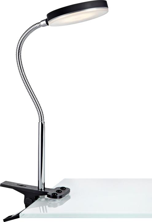 Image du produit Markslöjd Lampe de bureau Flex Clip, 3000K, 5W, noir/chrome (300 lm)