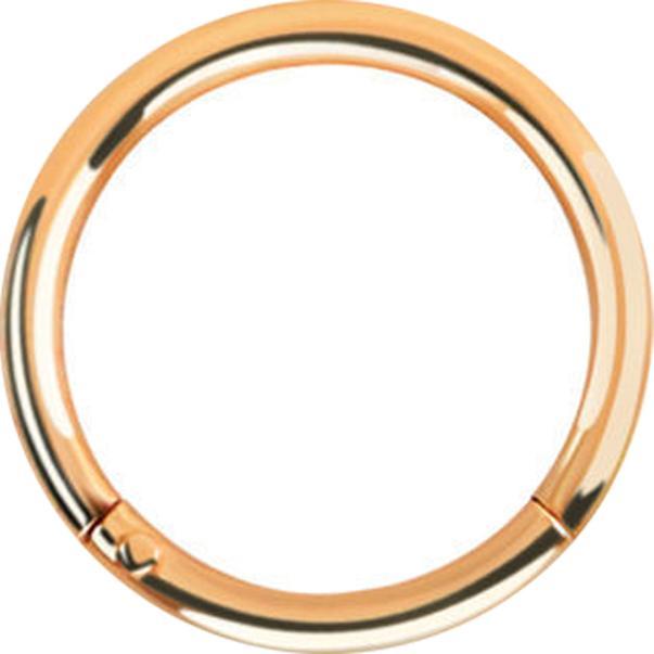 Produktbild Star Piercing Micro Segmentring klappbar rosegold (ohne Messing, 925 Sterlingsilber)