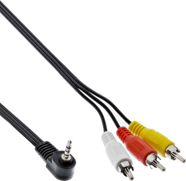 Produktbild InLine 3.5mm—Cinch (1.50 m, 3.5mm Klinke (AUX), Cinch)
