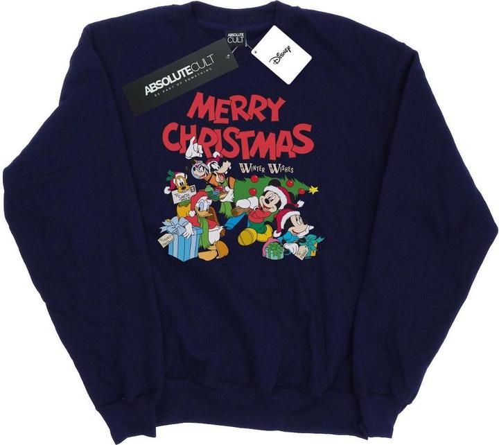 Disney Mickey And Friends Winter Wishes Sweatshirt (L)