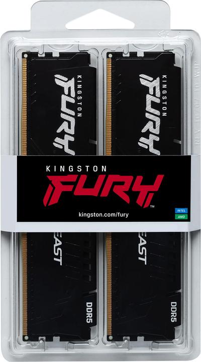 Produktbild Kingston Fury Beast (2 x 32GB, 6000 MHz, DDR5-RAM, DIMM)