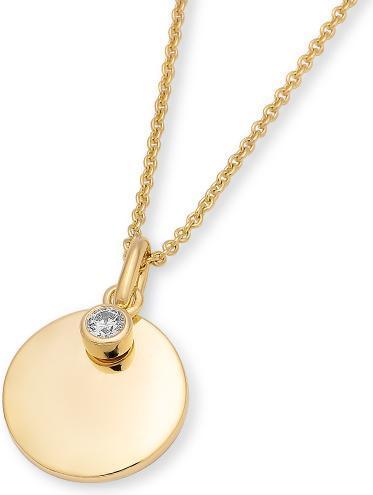 Breuning COLLIER - BRILL. 0,10 Ct. H/si (750/18 K Gold)
