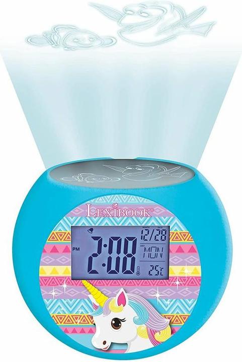 Productafbeelding Lexibook Unicorn Projector Radio Alarm Clock (RL975UNI)