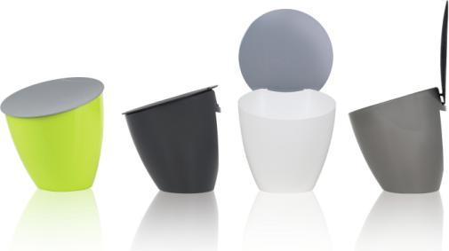 Image du produit Mepal Waste Bin Calypso-noir (2.20 l)