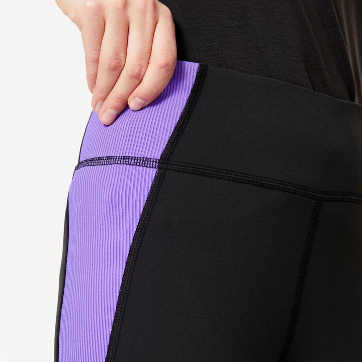 Produktbild Decathlon Leggings Kinder - S900 schwarz