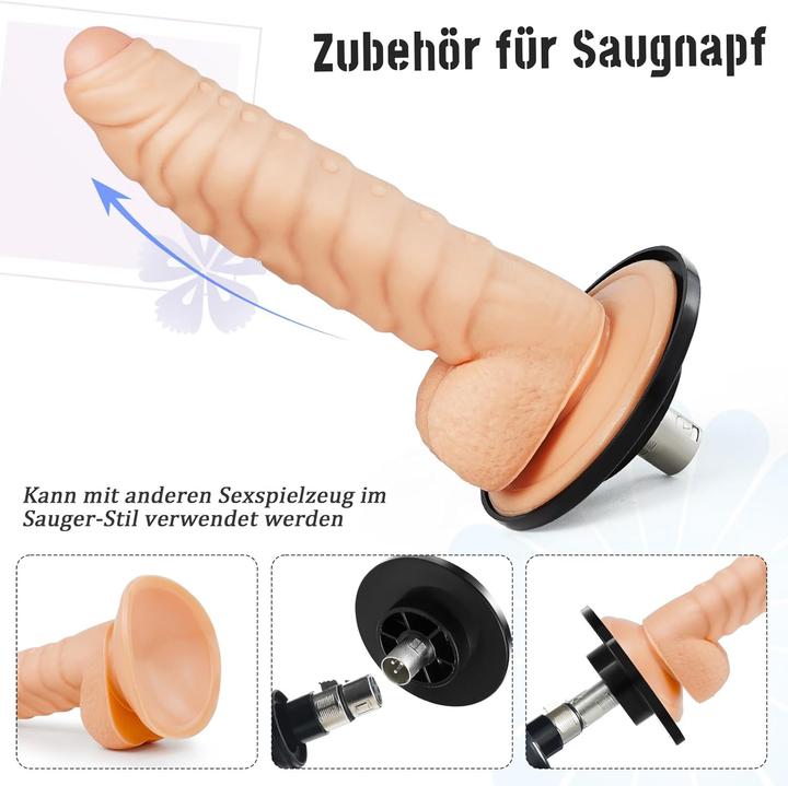 Produktbild Qianmu Liebesmaschine mit automatischer Stossfunktion und Zubehör