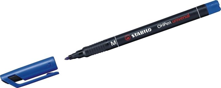 Image du produit STABILO Stylo permanent OHPen universal (Bleu, 1 mm, 1 x)